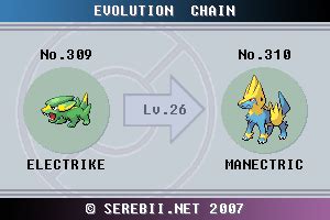electrike evolution level|evolução do electrike.